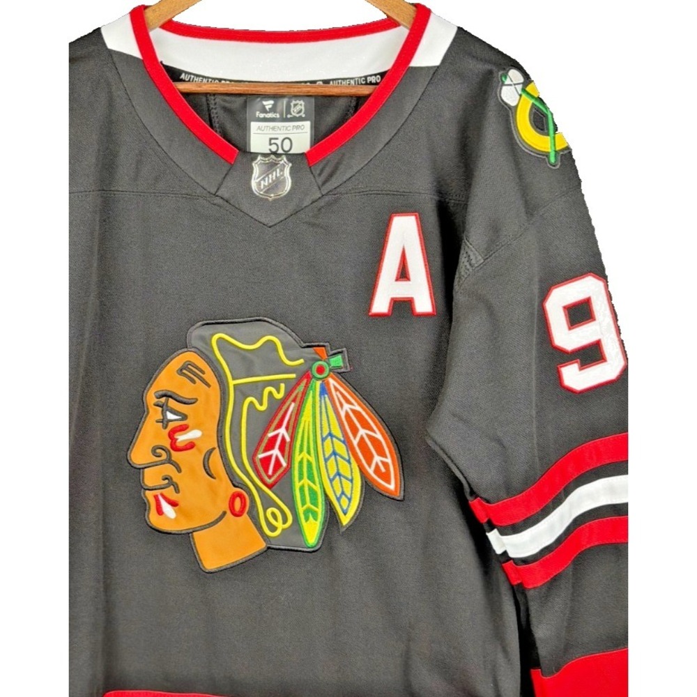 Fanatics Chicago Blackhawks Authentic Pro Alternate Jersey Mens 50 Connor Bedard